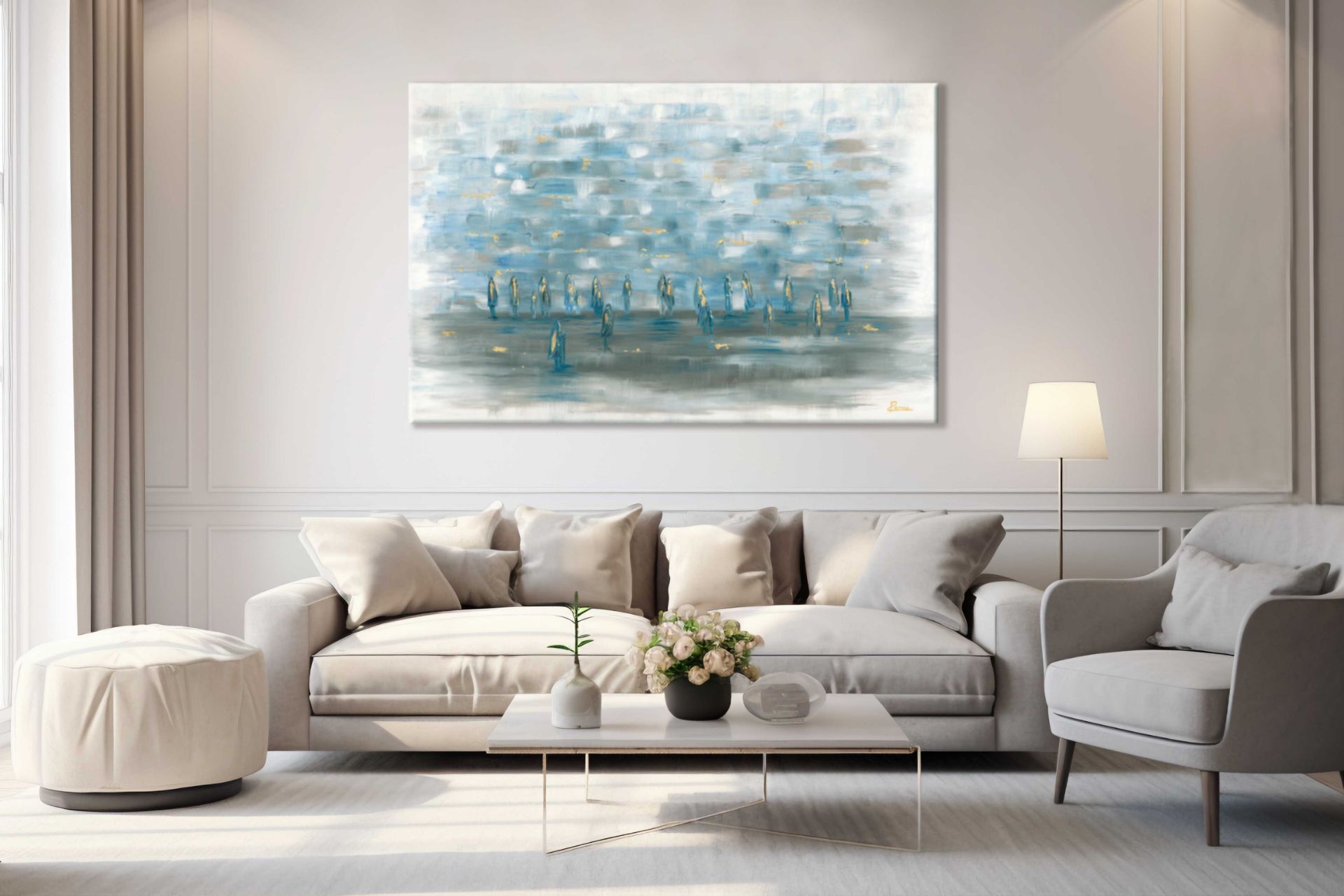 תמונה של THE KOTEL IN BLUE | Penina Schleider